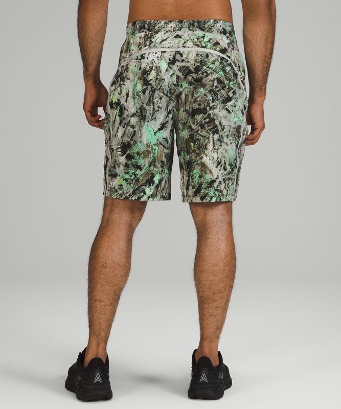 Lululemon Pace Breaker Short 9 Lined Shorts Herr Gröna Olika Färger | GQBF-84156