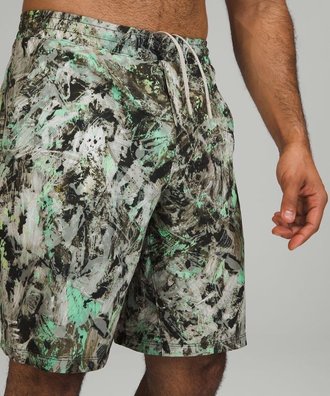 Lululemon Pace Breaker Short 9 Lined Shorts Herr Gröna Olika Färger | GQBF-84156